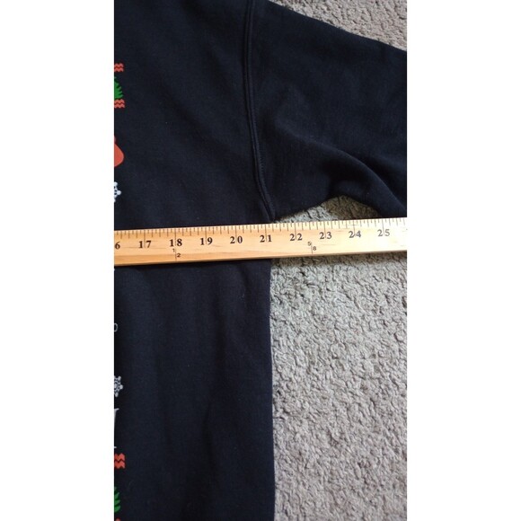 MIKE TYSON Merry Chrithmith SWEATSHIRT Mens M Christmas Holiday Ugly Funny Party - Picture 4 of 5